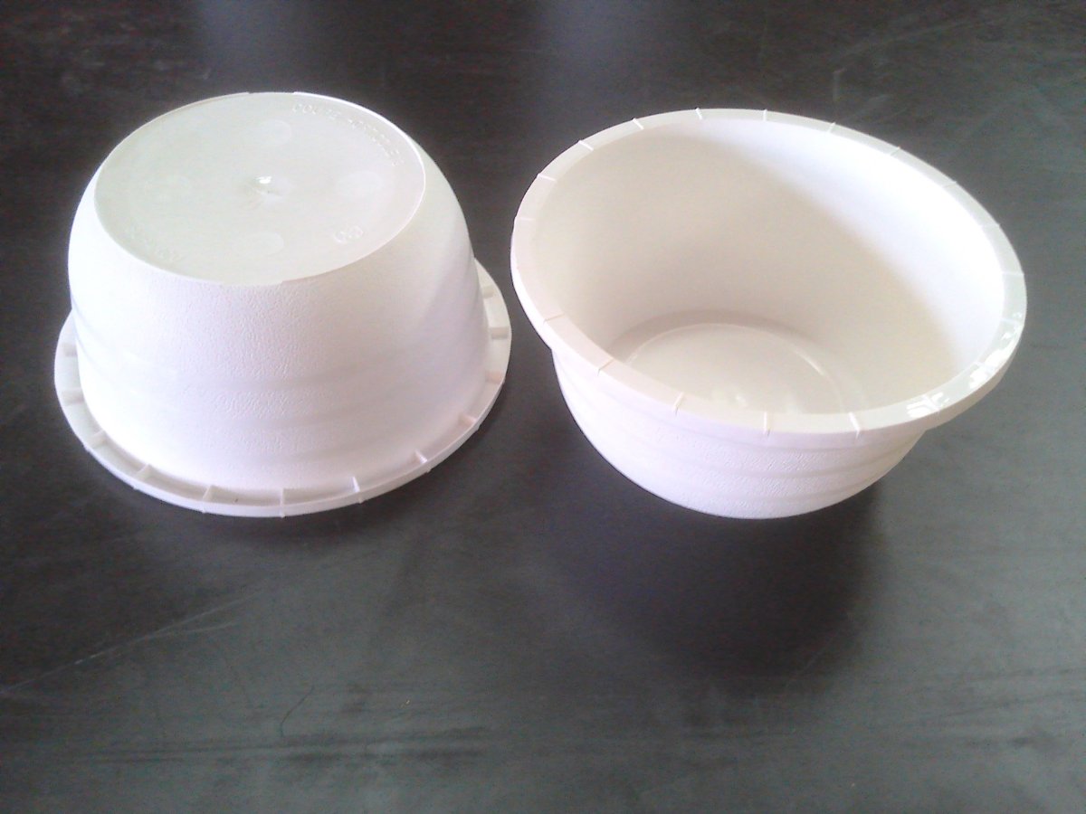Coupes horticoles sans trous -  19 cm / 8.5 cm - blanc 