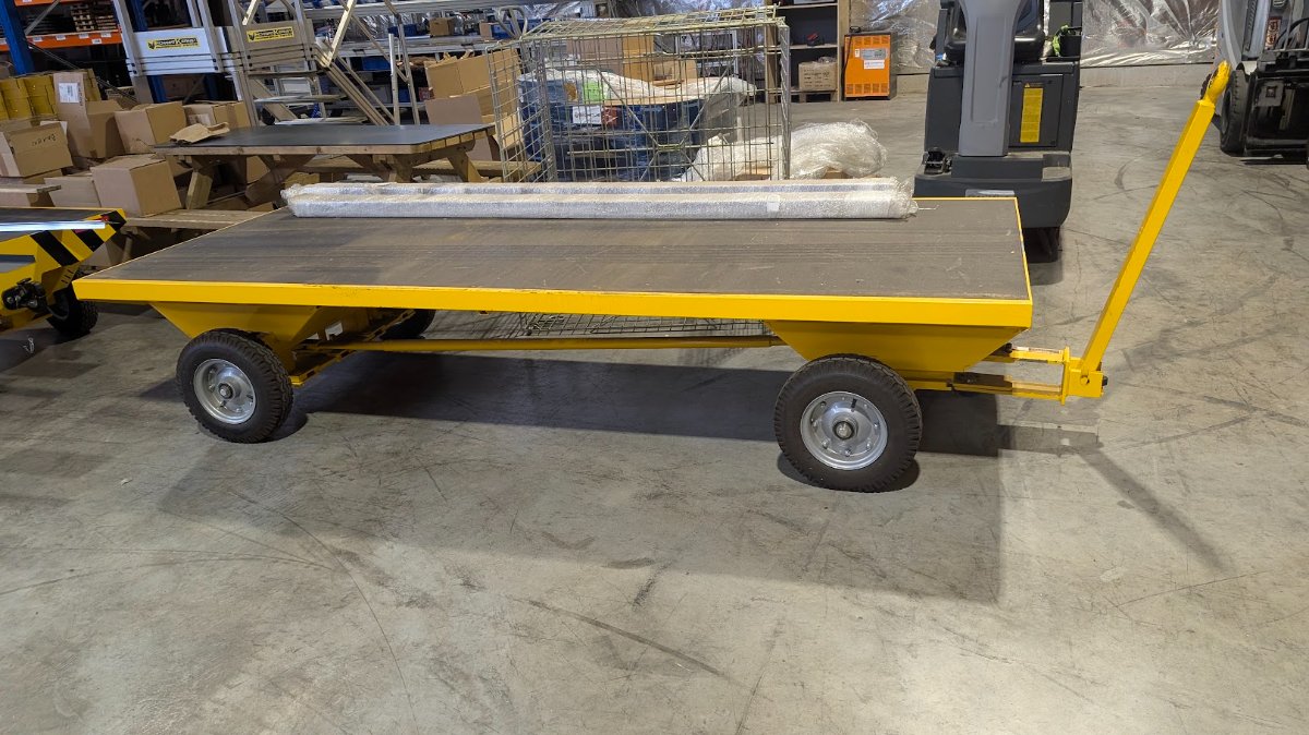 Remorque FIMM - mono trace - 1200 x 3000 mm - 2000 kg