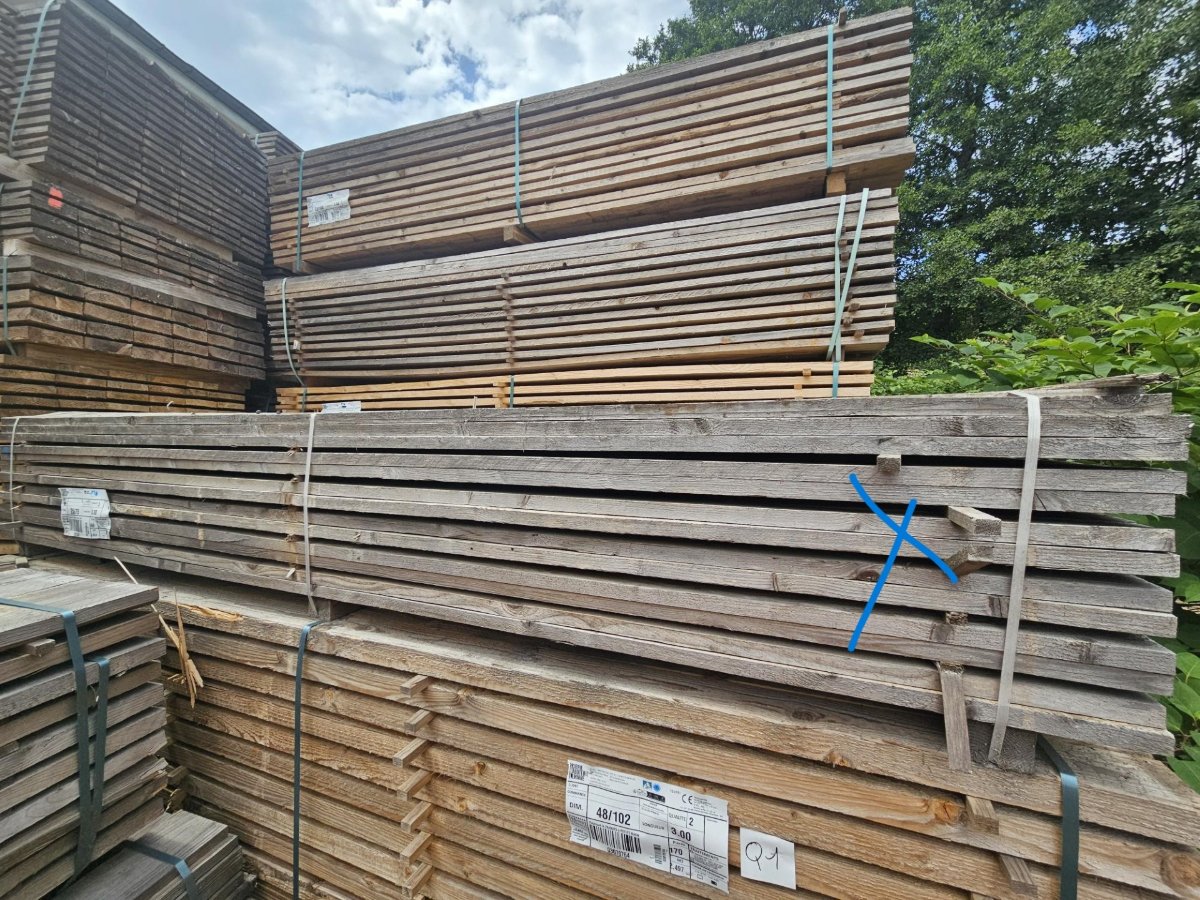 Douglas – 25x75 mm - 3m - qualité choix 1 – non traité