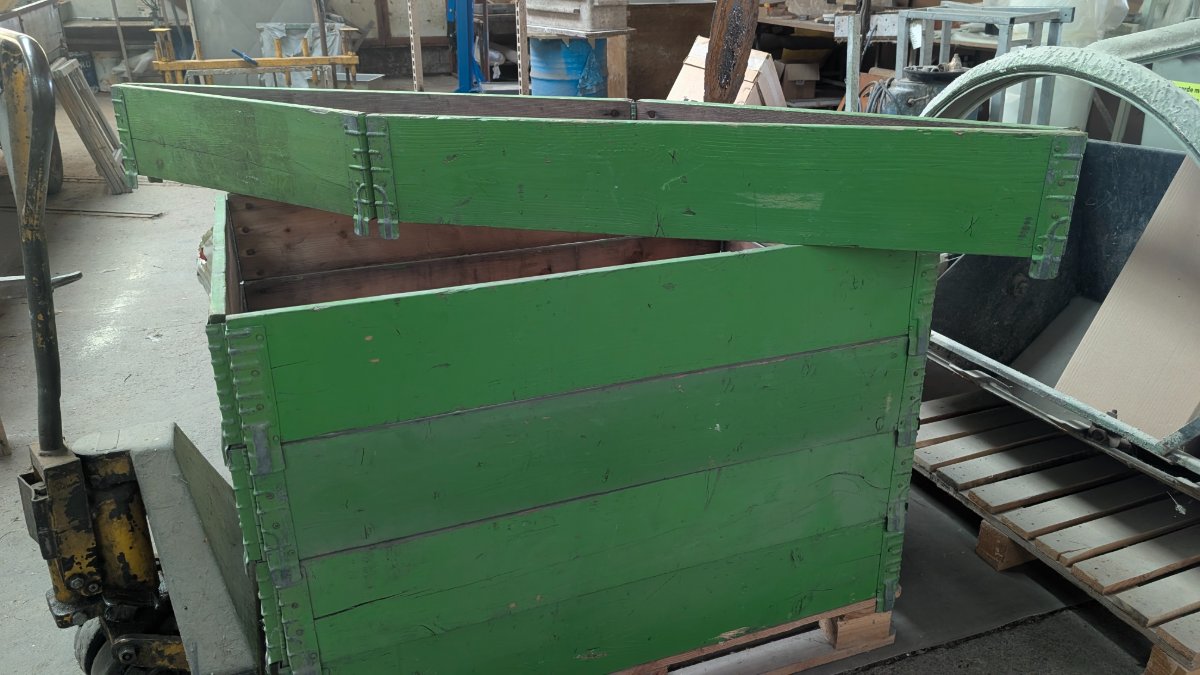 Lot de réhausses pour palette europe 1200x800