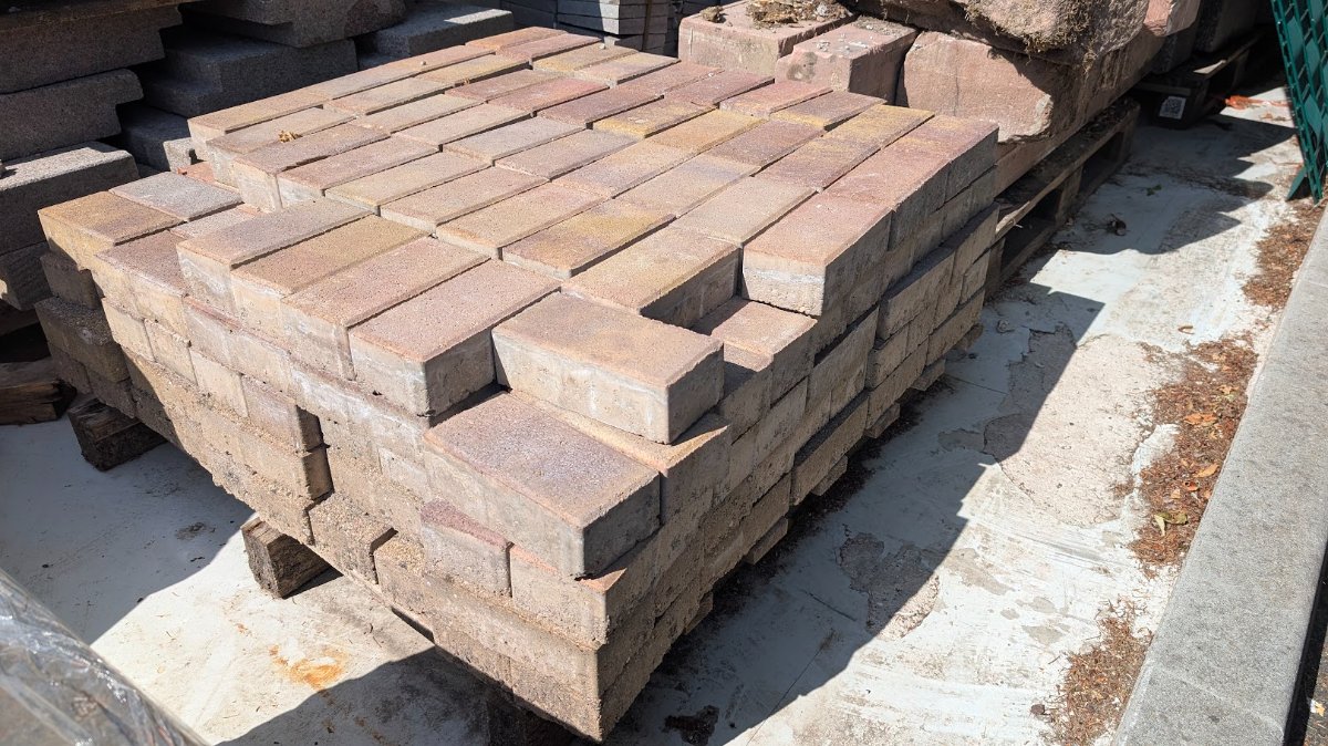 Pavés béton -20x10x6cm -  5m²