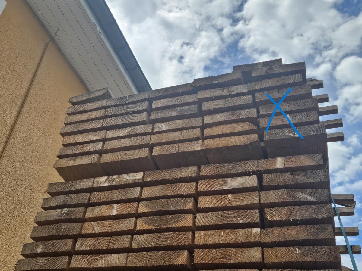 Douglas – 44x206 mm - 4m - qualité choix 3 – non traité