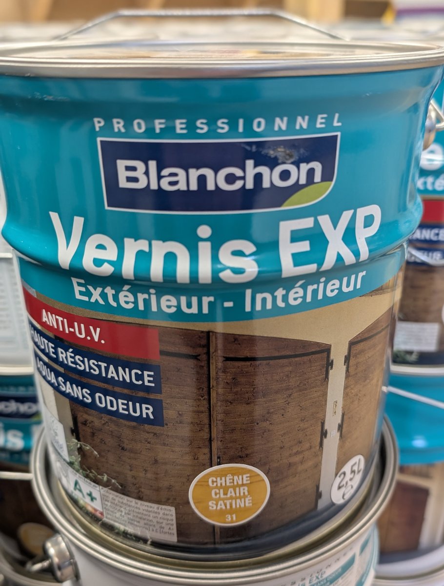 Vernis bois chêne clair 2.5 L 