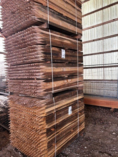 Piquets carré chêne - 45 x 45 x 1400 mm 