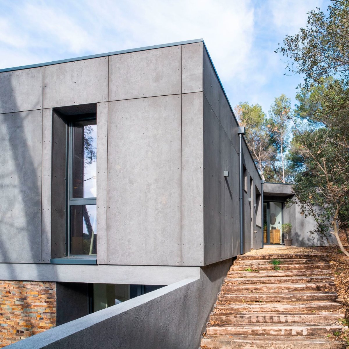 Panneau VIROC - Gris - 2600 x 1250 x 12 mm - neuf