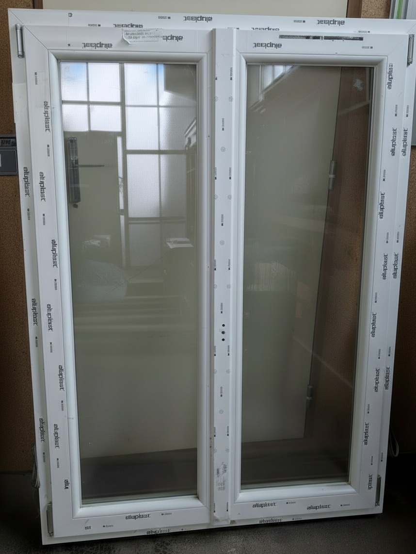10 fenêtres PVC ALUPLAST IDEAL 4000 2 vantaux 1080 mm x 1510 mm