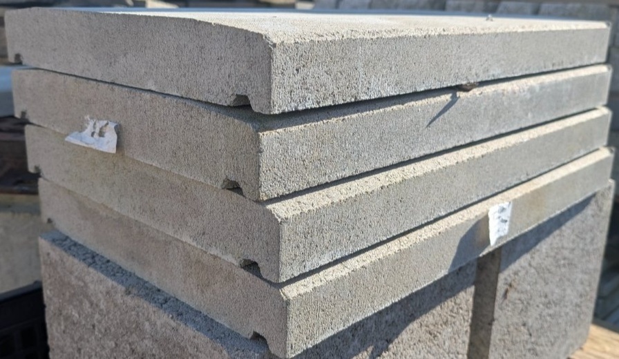 Couvertine béton HEINRICH BOCK 35cm/60cm