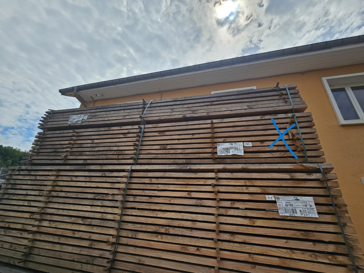 Douglas – 44x206 mm - 4m - qualité choix 1 – non traité
