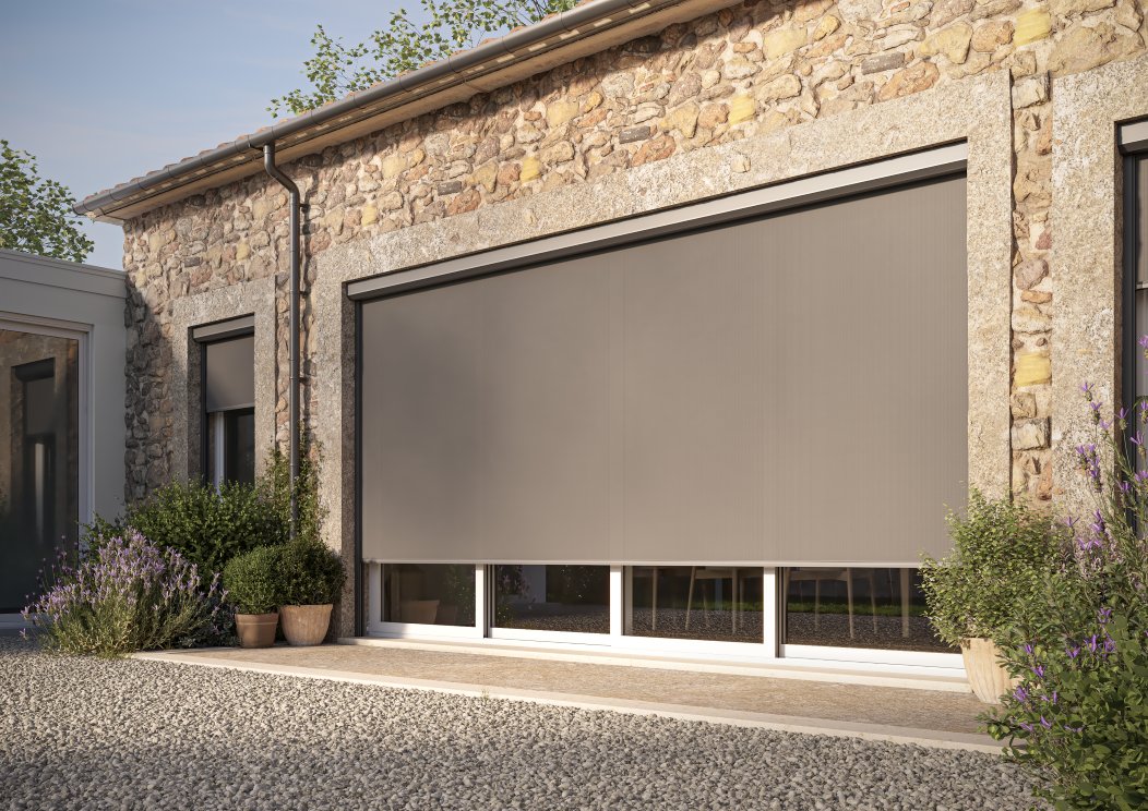 Store Extérieur Screen Zip Soprofen L870 x H1210- Motorisé Somfy