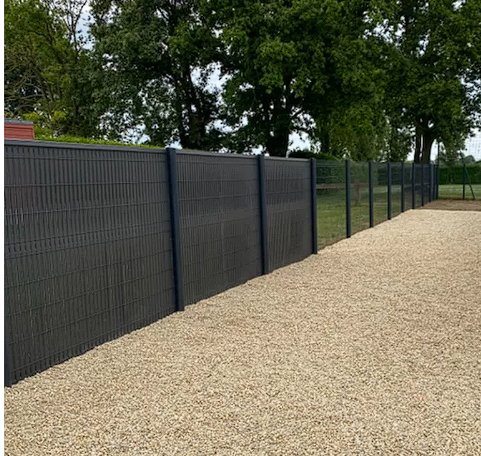 Lamelles PVC d'occultation pour grillages