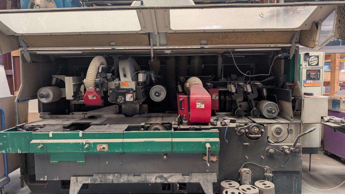 Raboteuse/Moulurière Weinig Profimat 45 - 5 Arbres
