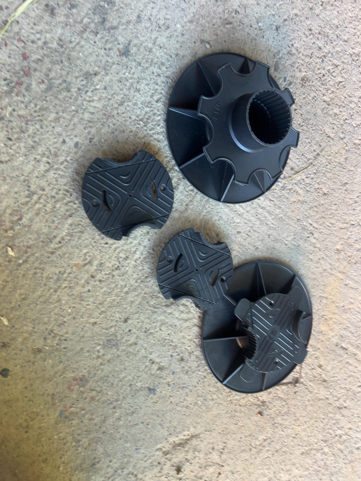 Plots lambourdes terrasse - 50 x 30/45 mm et 15 x 50/90 mm